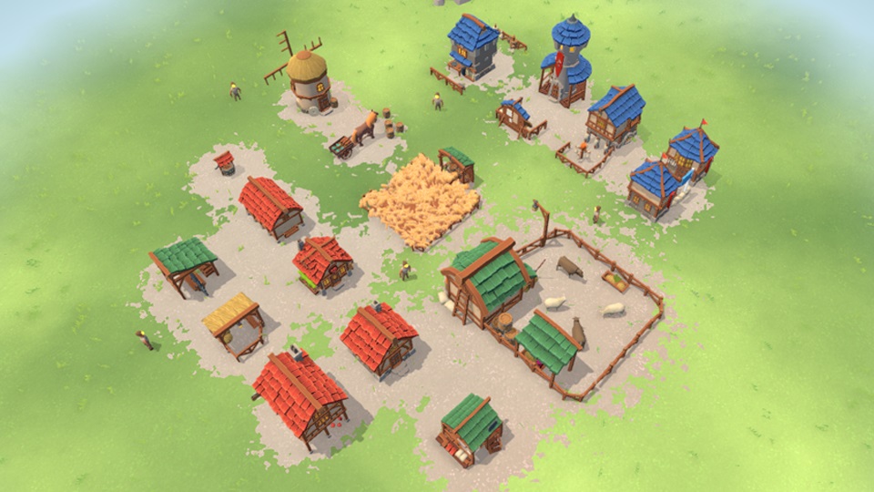 Different buildings