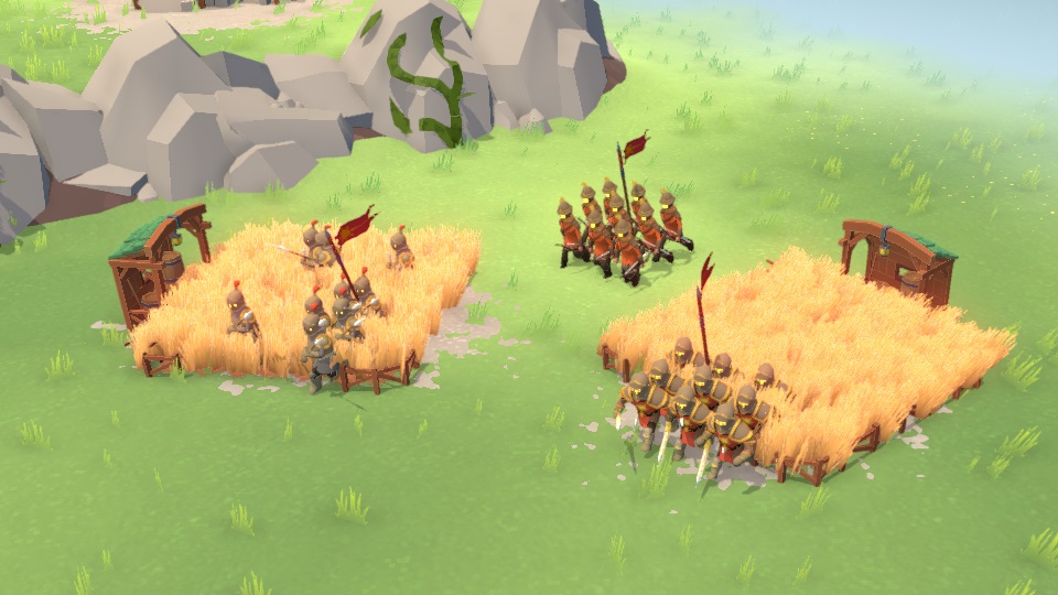 Brave warriors of the kingdom