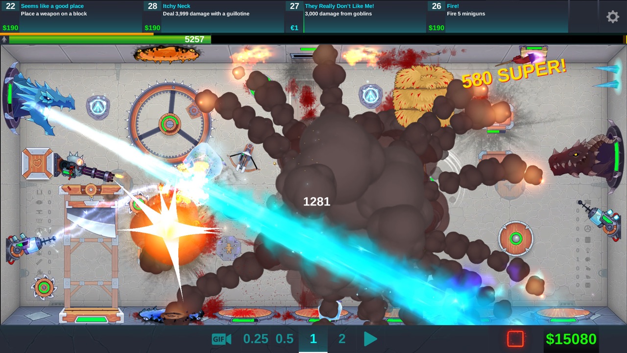 Happy Room — a physics sandbox laboratory filled with weapons and explosions